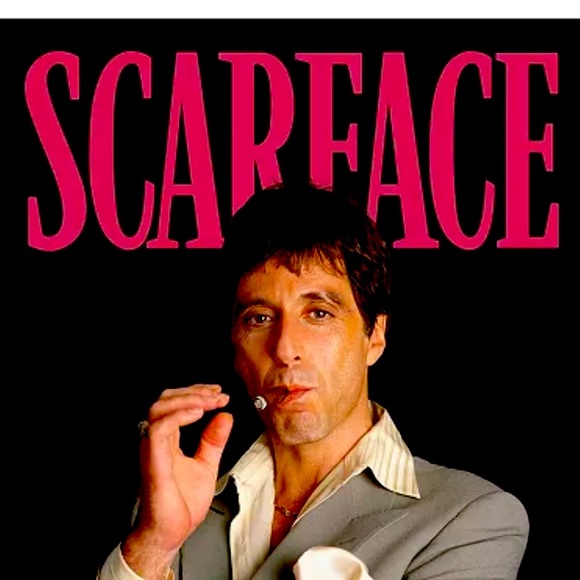 Maglietta Scarface American Classics – Uomo, Grafica Film, Maniche Corte (pre-vendita, Senza Etichette) - Foto 1